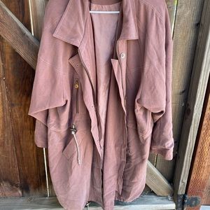 vintage zipper trench